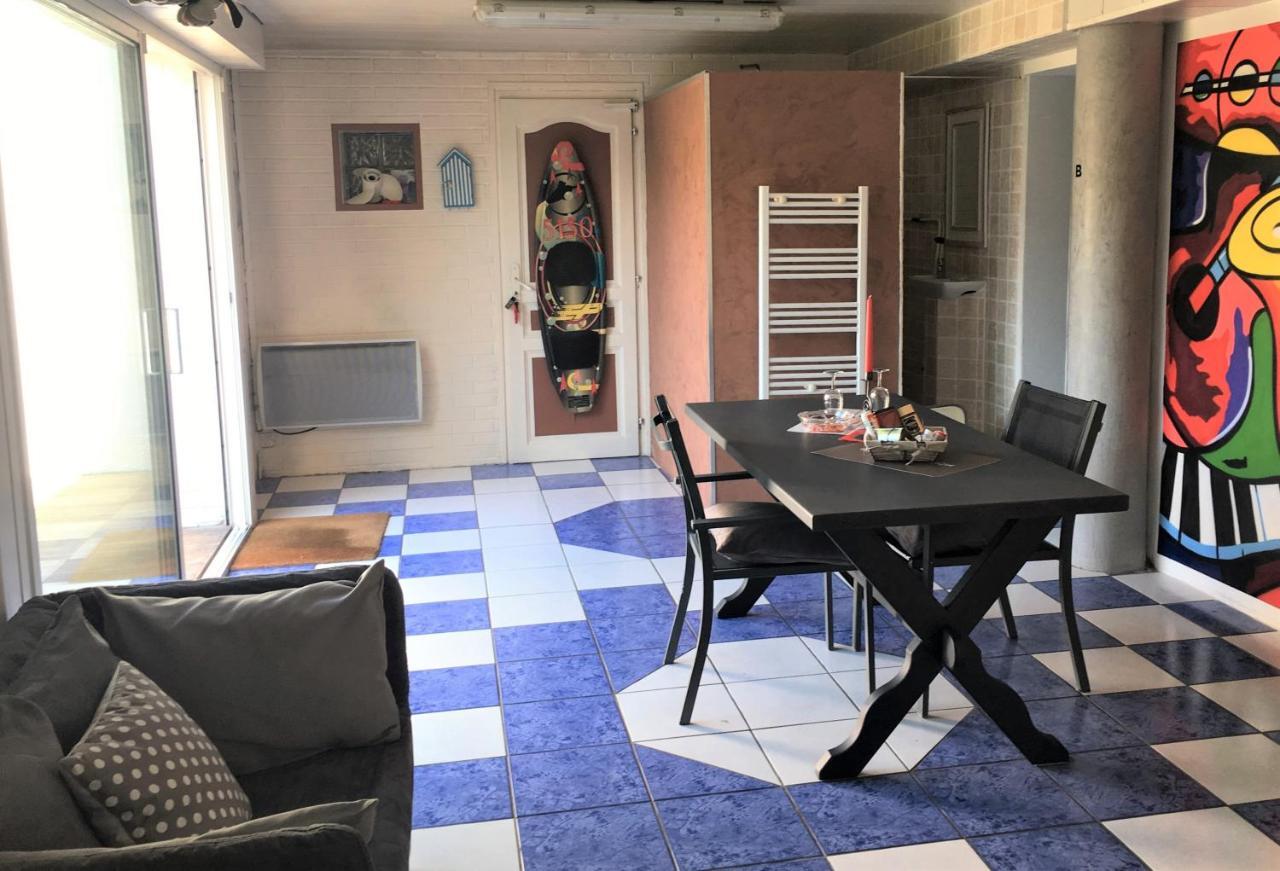Ferienwohnung La Paillote Leffrinkhoucke Exterior foto
